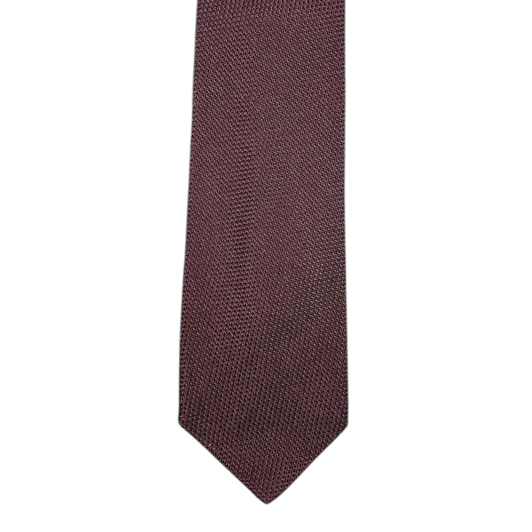Tie - Oxblood Fine Grenadine