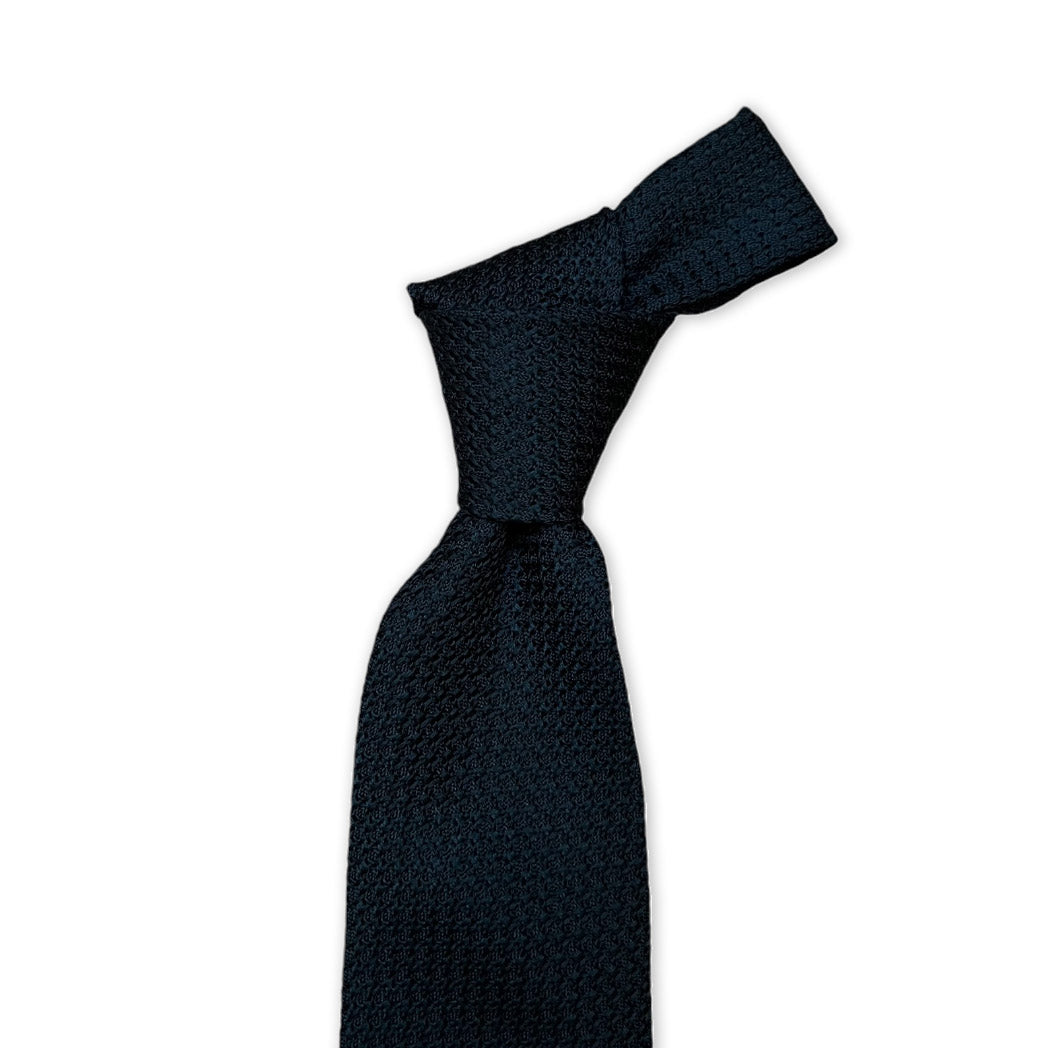 Tie - Black Grosso Grenadine