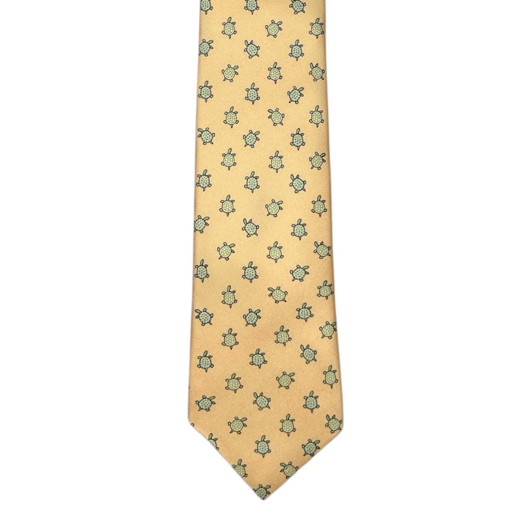Tie - Yellow Sherbet Turtle