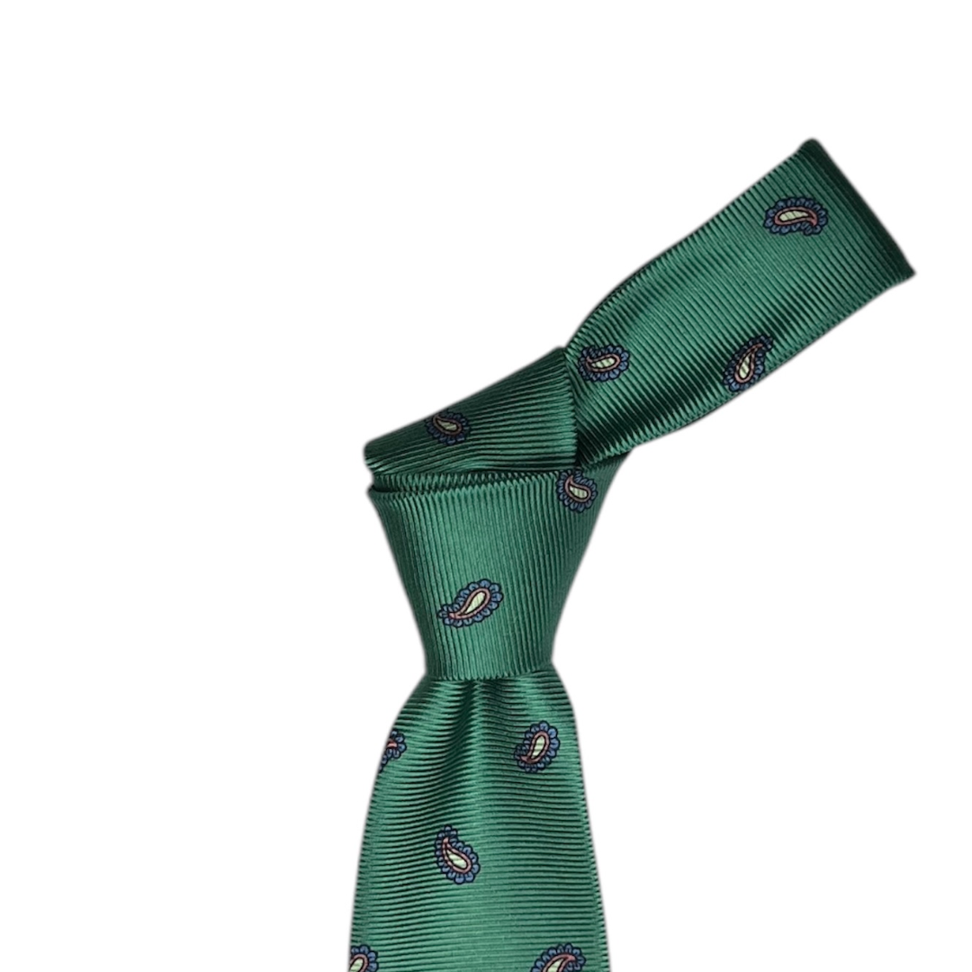 Tie - Mint Green Foulard