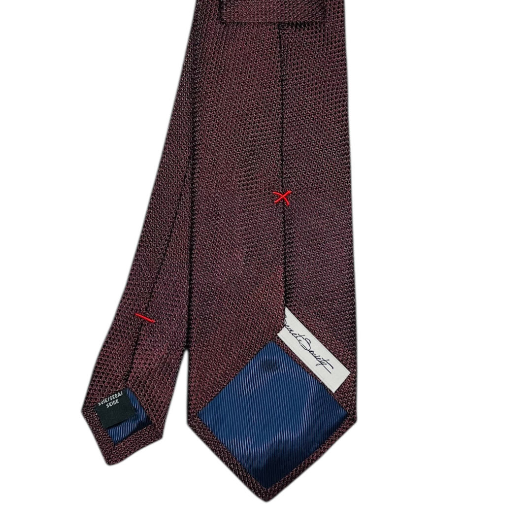 Tie - Oxblood Fine Grenadine