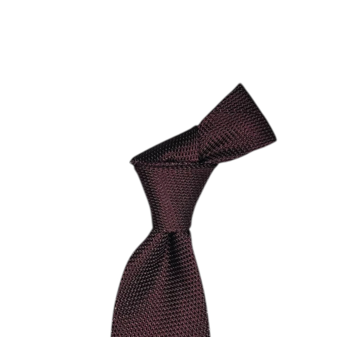 Tie - Oxblood Fine Grenadine