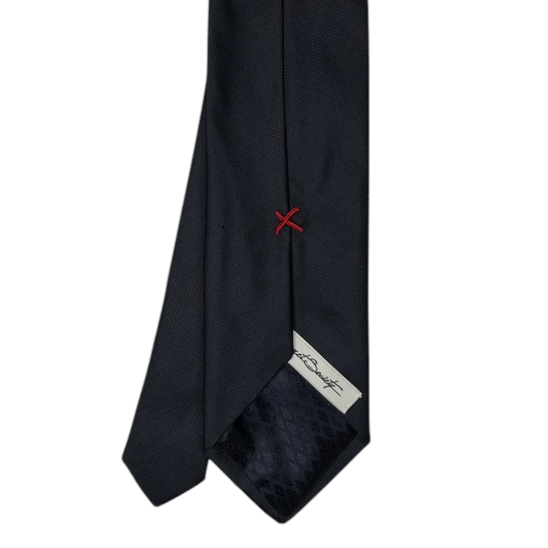 Tie - Dark Navy Twill Formal