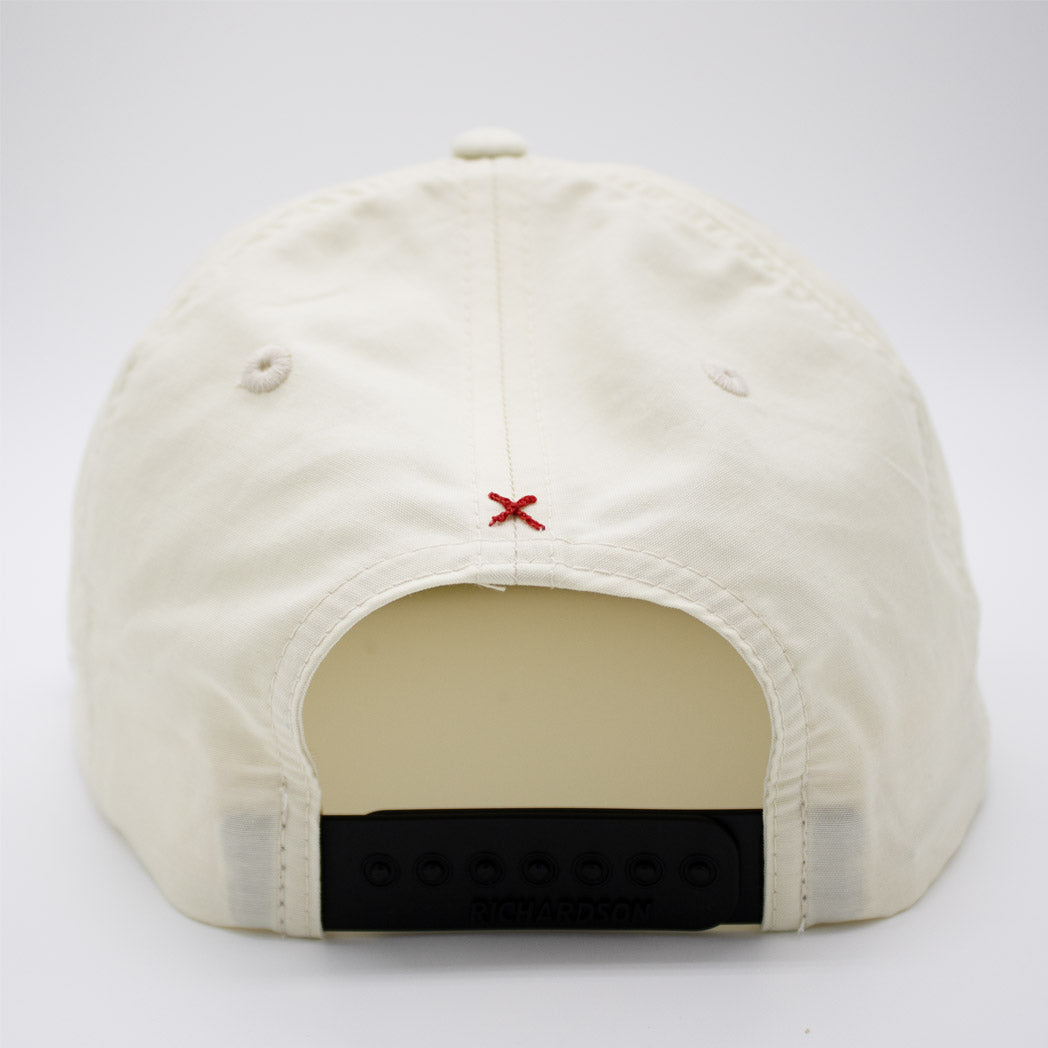 Rope Hat - Bone w/ Black Rope