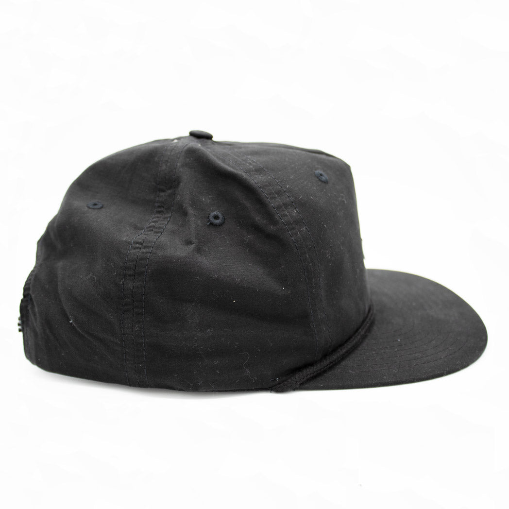 Rope Hat - Black w/ Black Rope