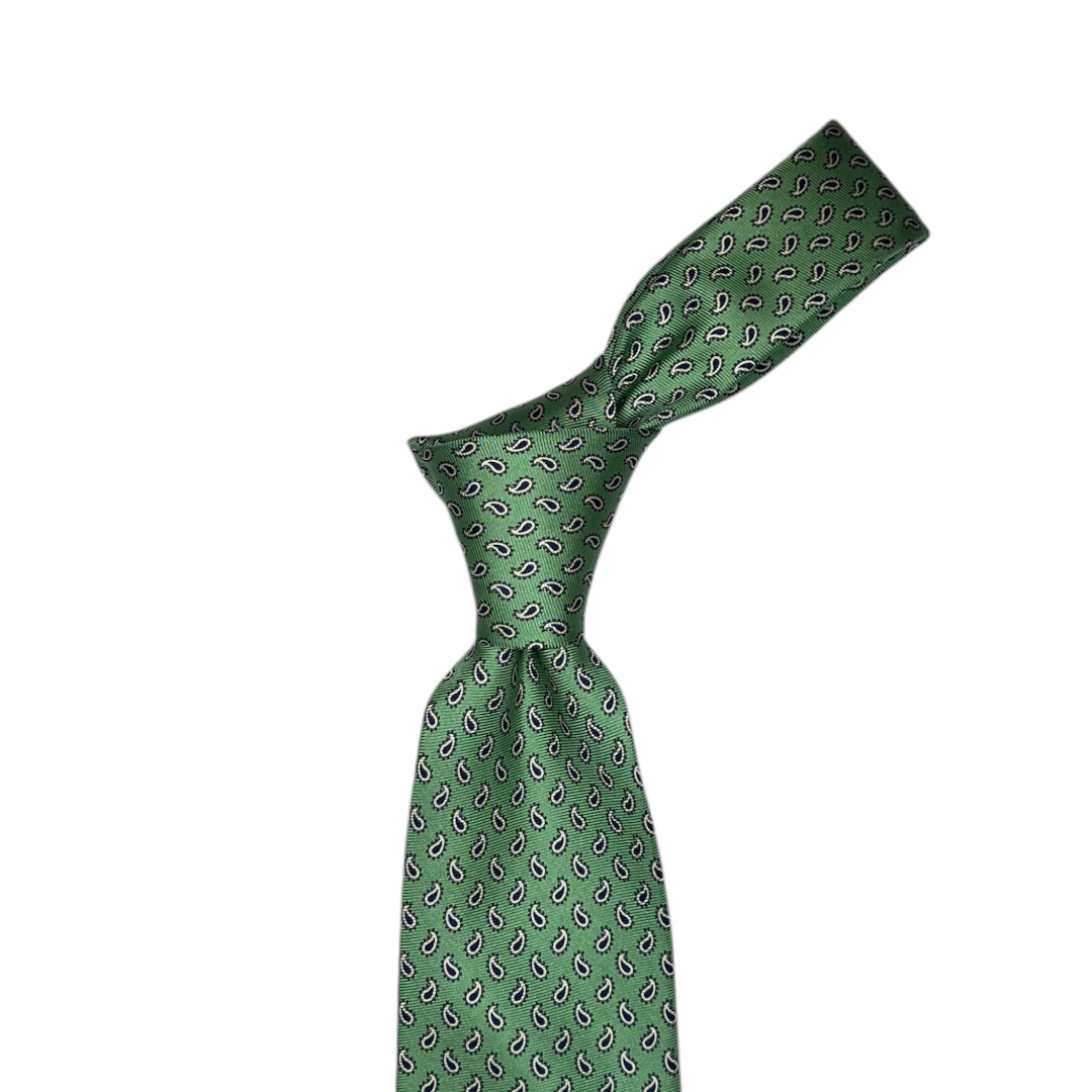 Tie - Mint Green Foulard
