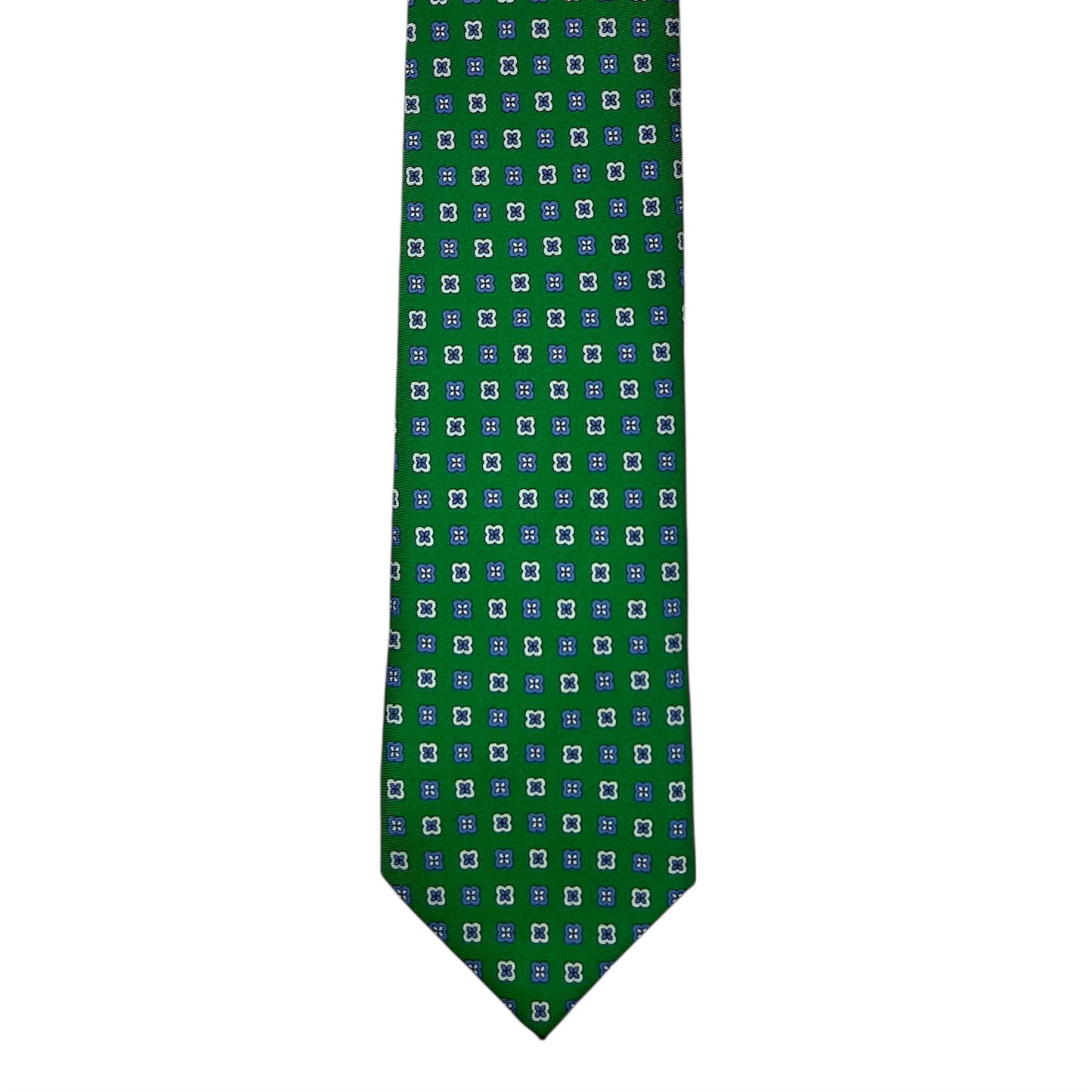 Tie - Green Geo Foulard