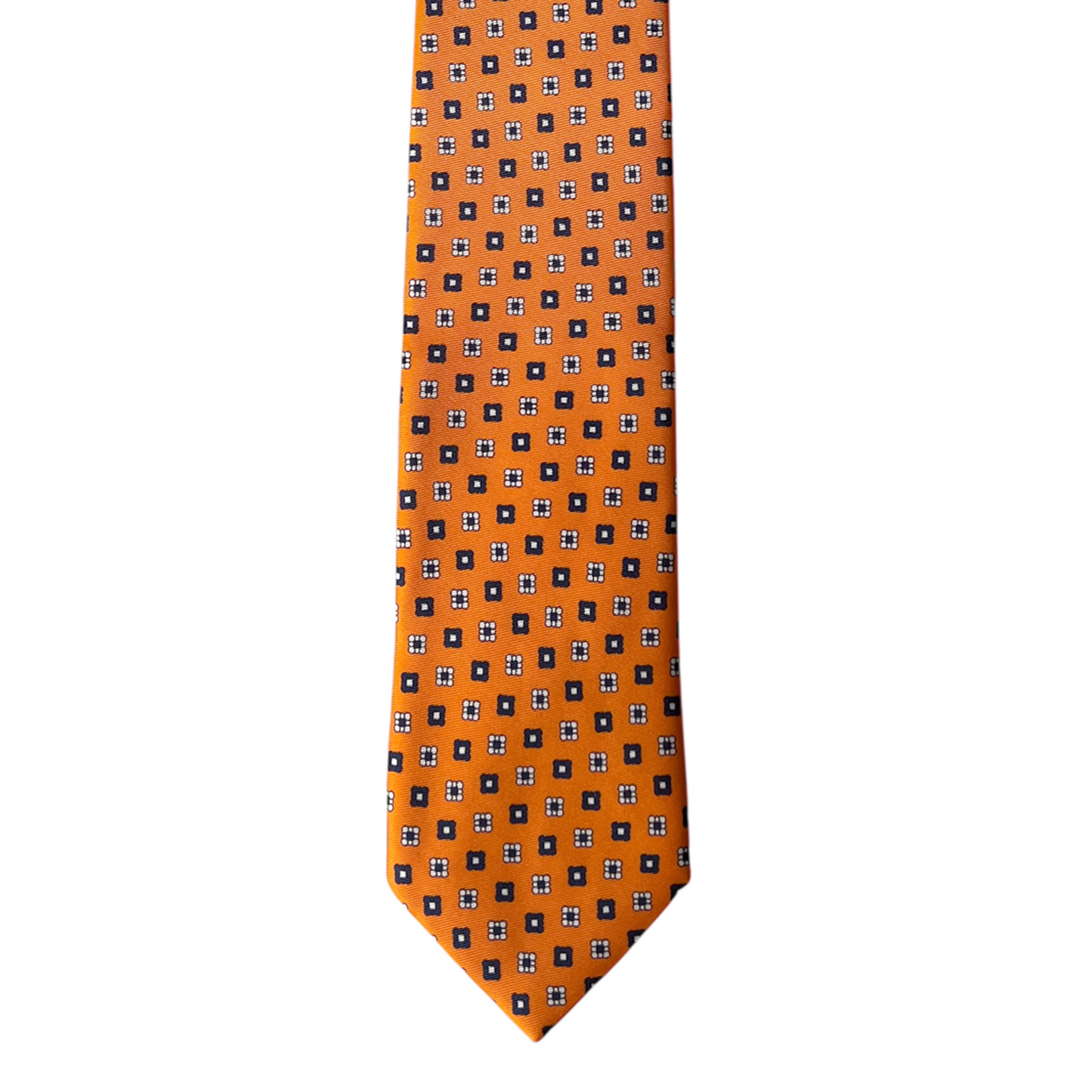 Tie - Bright Orange Foulard