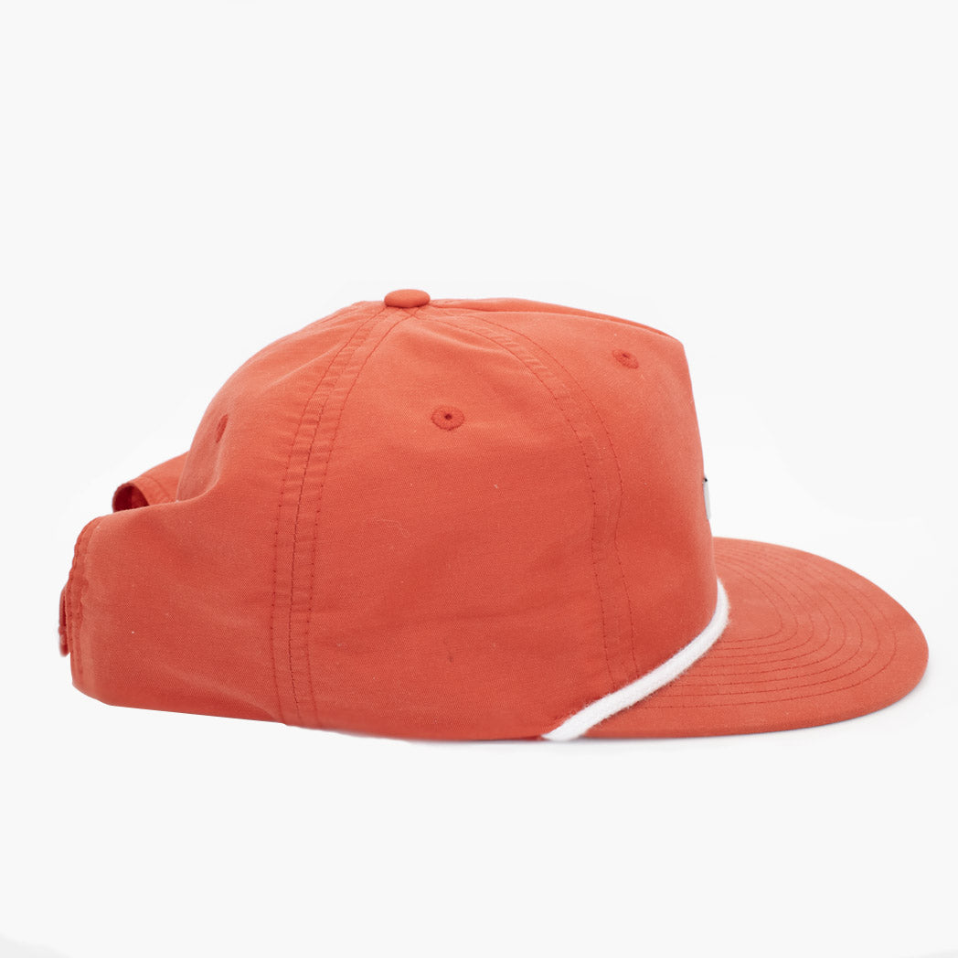 Rope Hat - Red w/ White Rope