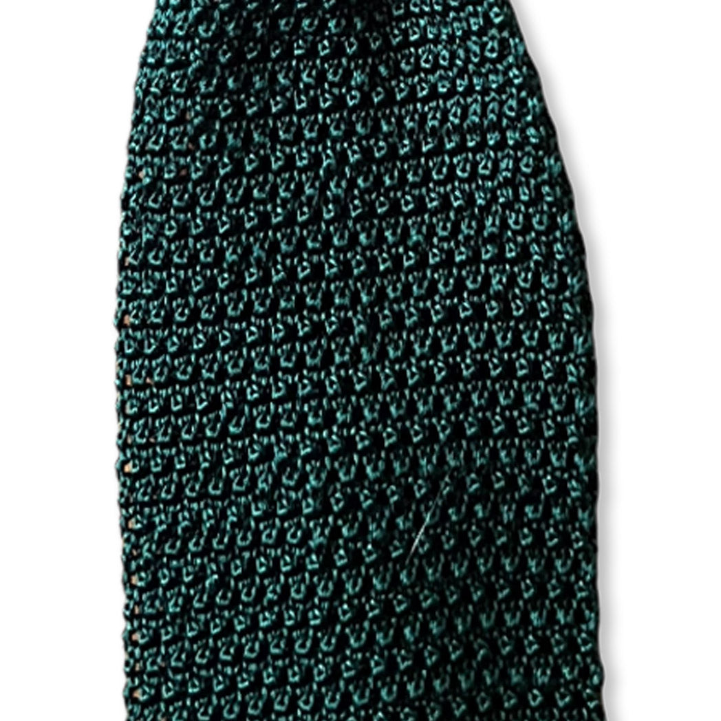 Silk Knit Tie - Spruce
