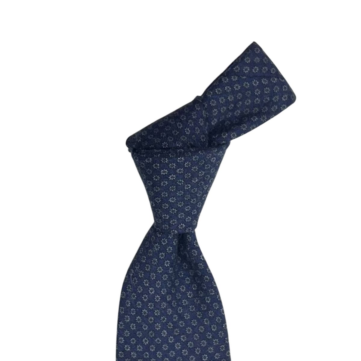 Tie - Blue Wool Daisy
