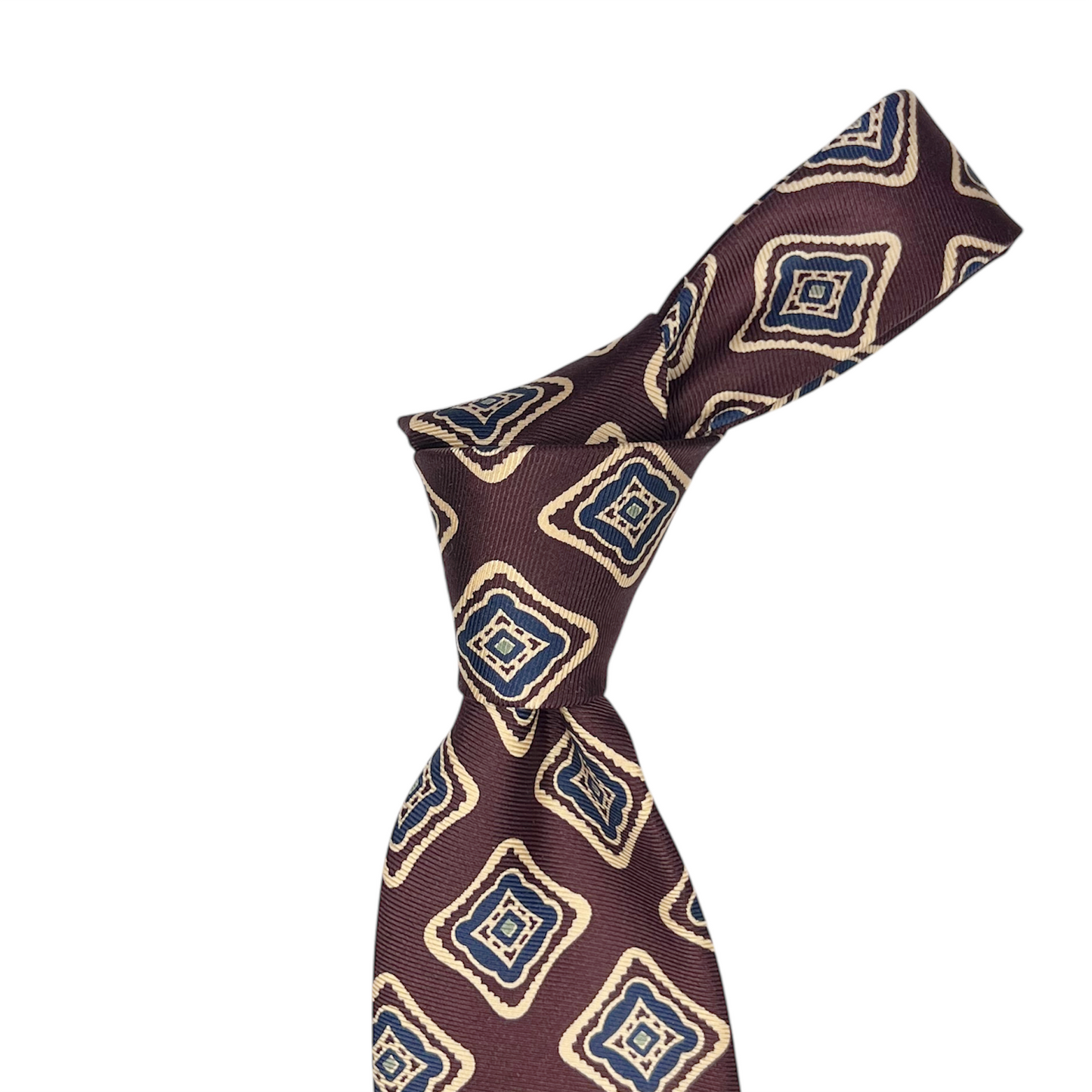 Tie - Crimson w/ Vintage Diamond