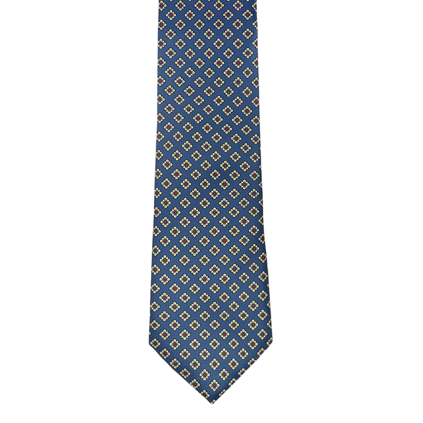 Tie - Dusty Blue Diamond Geometric