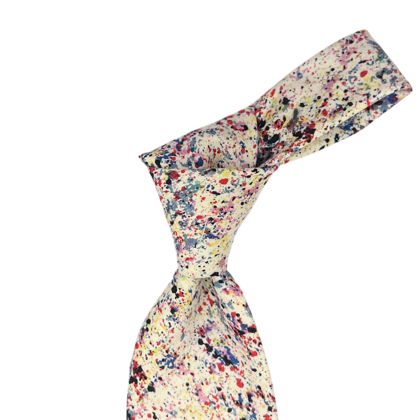 Tie - Cotton Graffiti Splatter