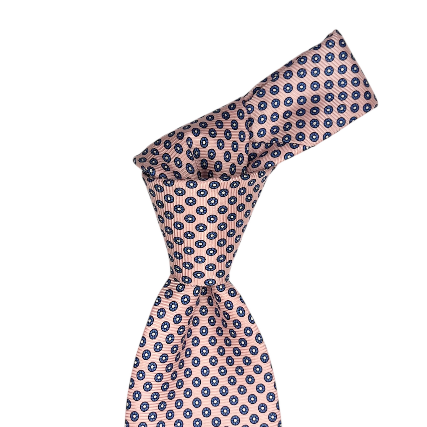Tie - Soft Pink w/ Small Daisy