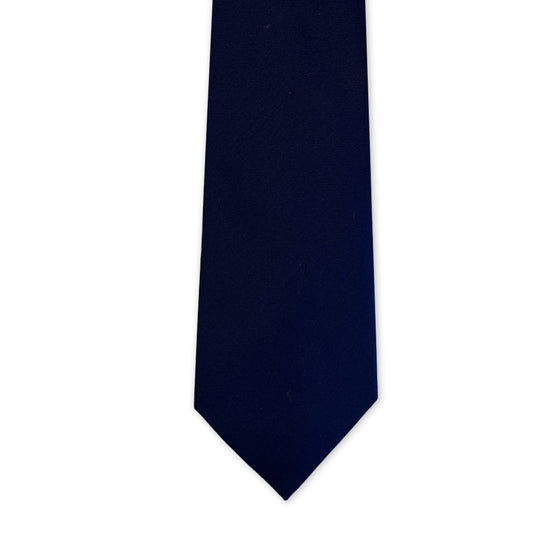 Tie - Dark Navy Wool