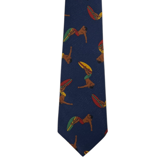 Tie - Navy Surfer