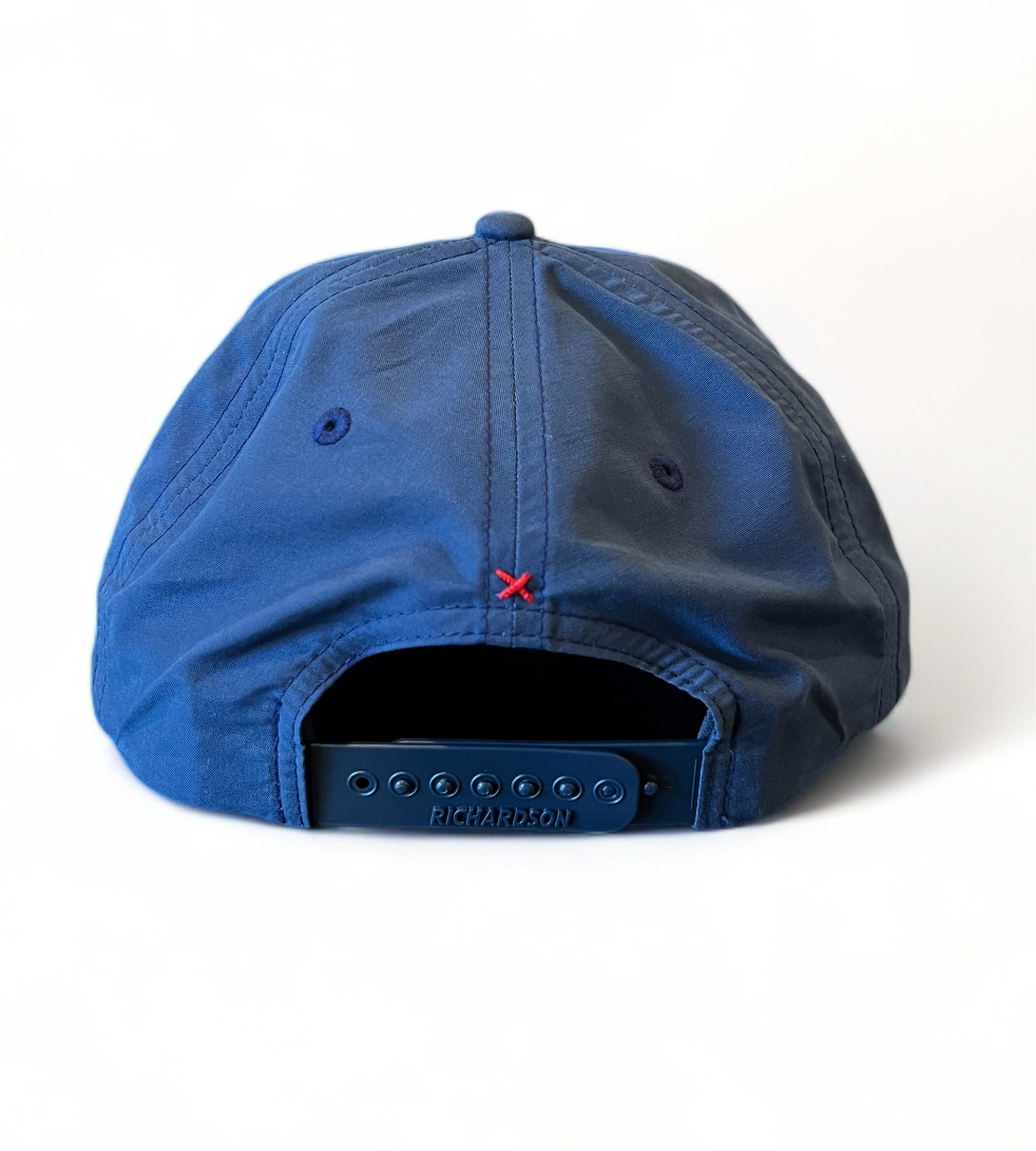 Rope Hat - Navy w/ Red Rope
