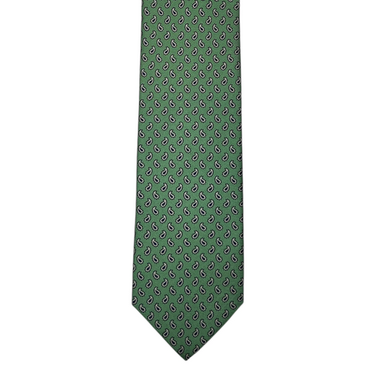 Tie - Mint Green Foulard