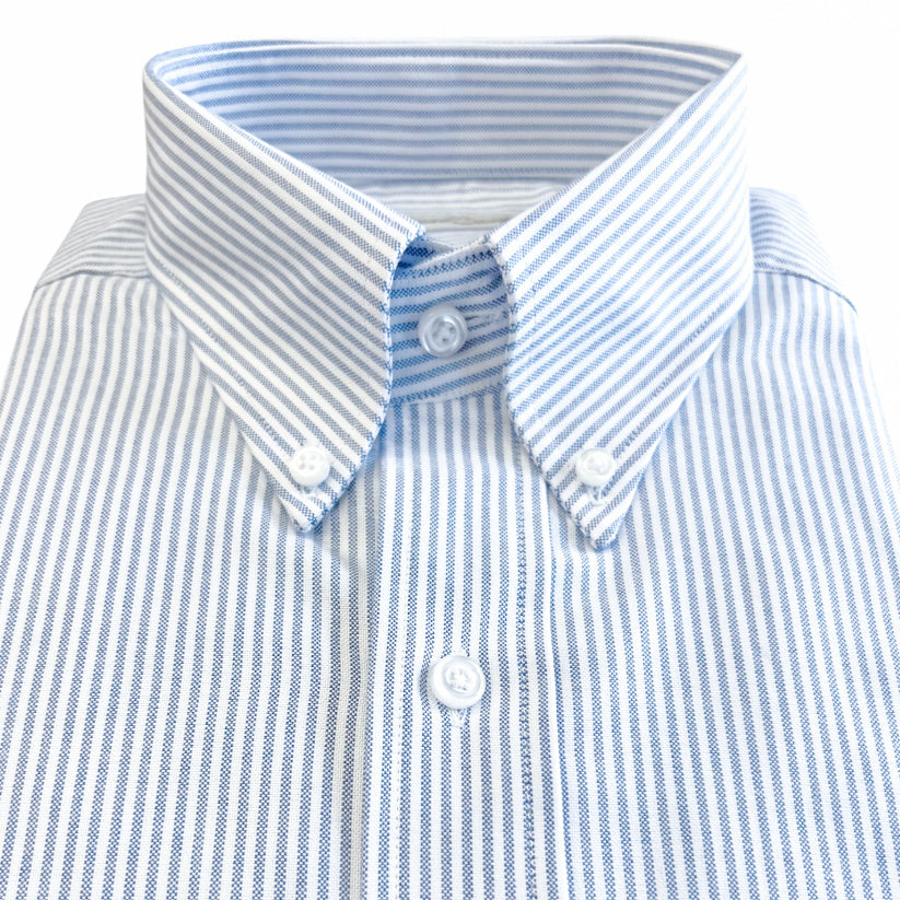 Buckley Shirt - Blue University Striped Oxford