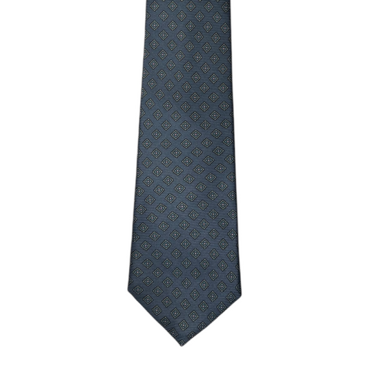 Tie - Steel Gray Diamond
