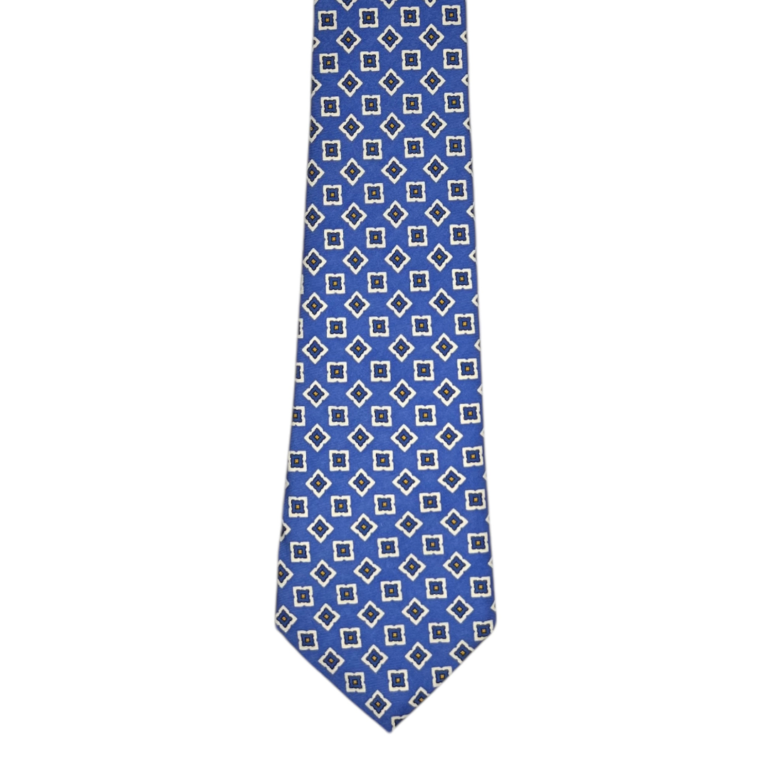 Tie - Sky Blue Postage Foulard