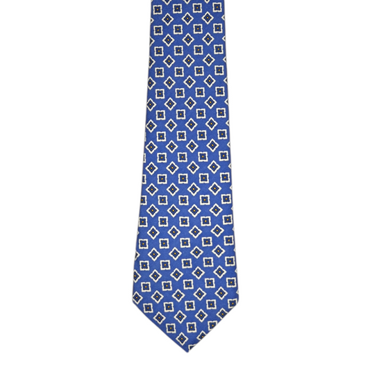 Tie - Sky Blue Postage Foulard