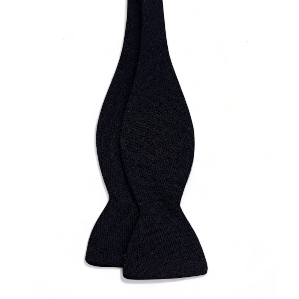 Bow Tie - Black Wool Formal