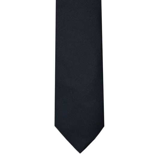 Tie - Dark Navy Twill Formal