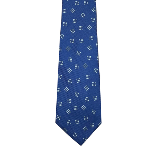 Tie - Blue w/ Sky 9- Dot