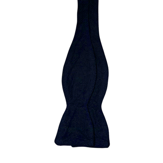 Bow Tie - Dark Navy Fine Grenadine