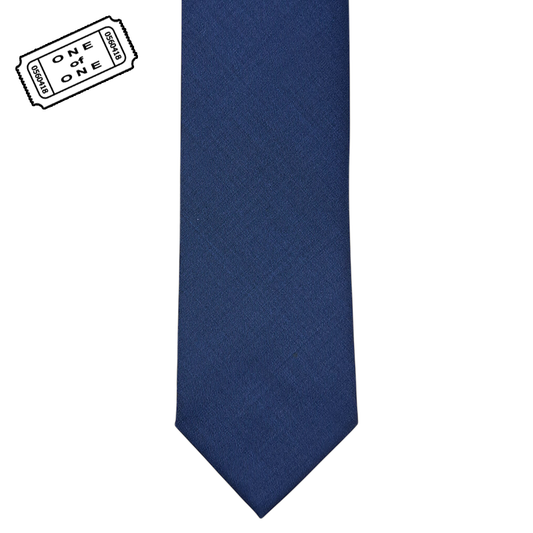 Tie - Bright Blue Wool