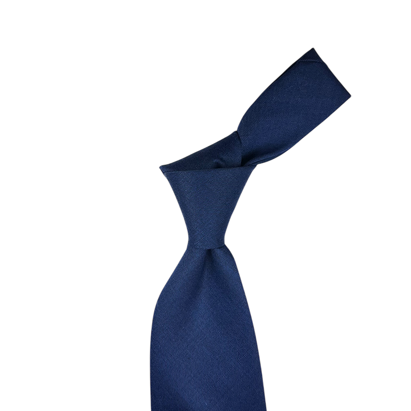 Tie - Bright Blue Wool