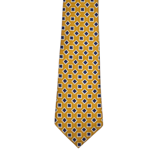 Tie - Yellow Postage Foulard