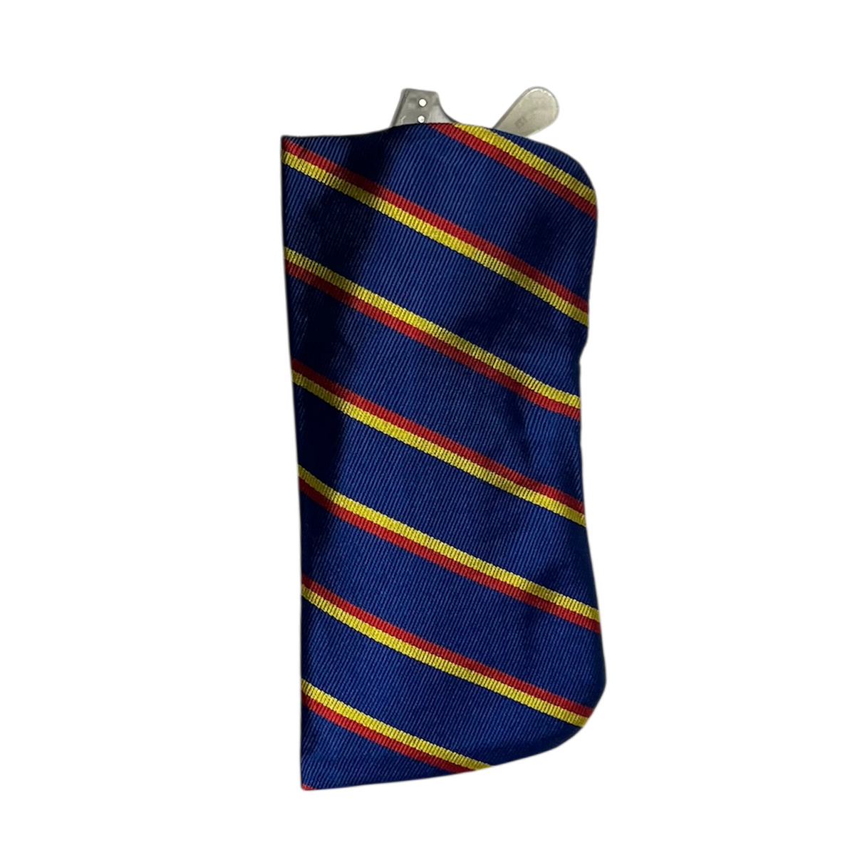 Eyeglass Holder - Blue w/ Red and Yellow Stripe