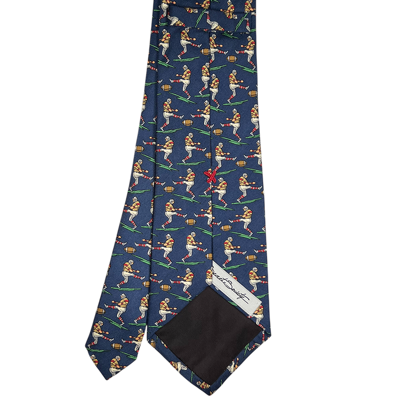 Tie - Navy Football Punter