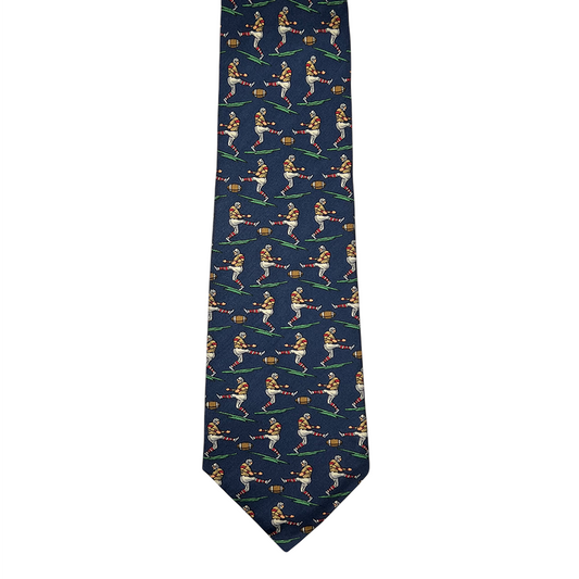 Tie - Navy Football Punter