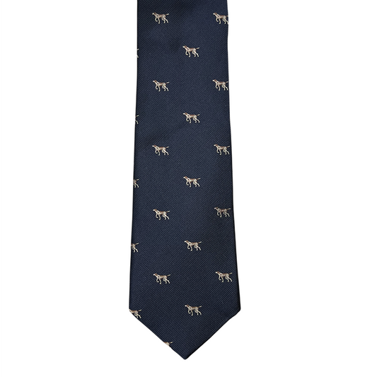 Tie - Navy Pointer Club