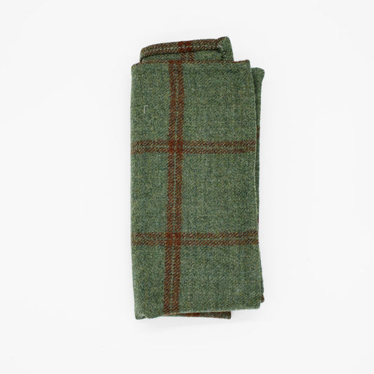 Pocket Square - Wool Windowpane