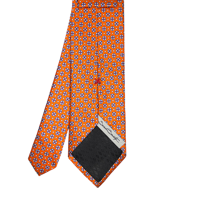 Tie - Orange Candy Crush Foulard
