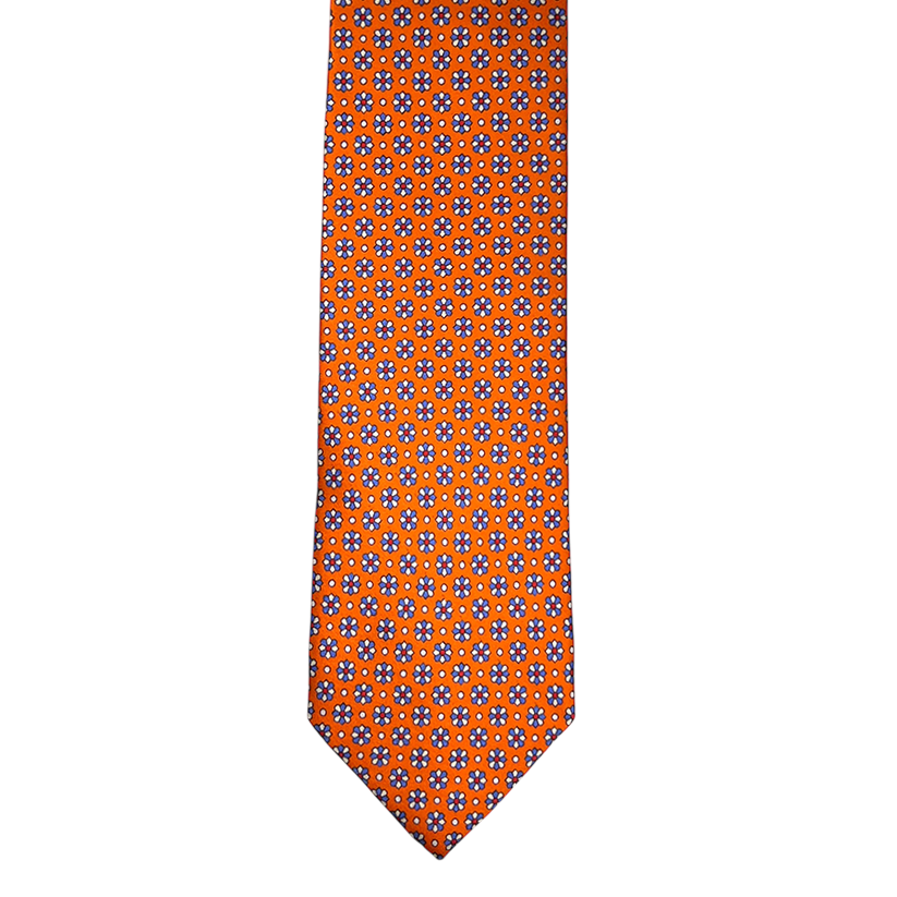 Tie - Orange Candy Crush Foulard