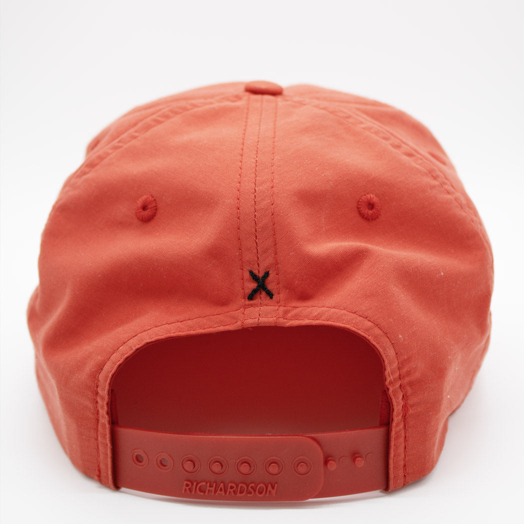 Rope Hat - Red w/ White Rope