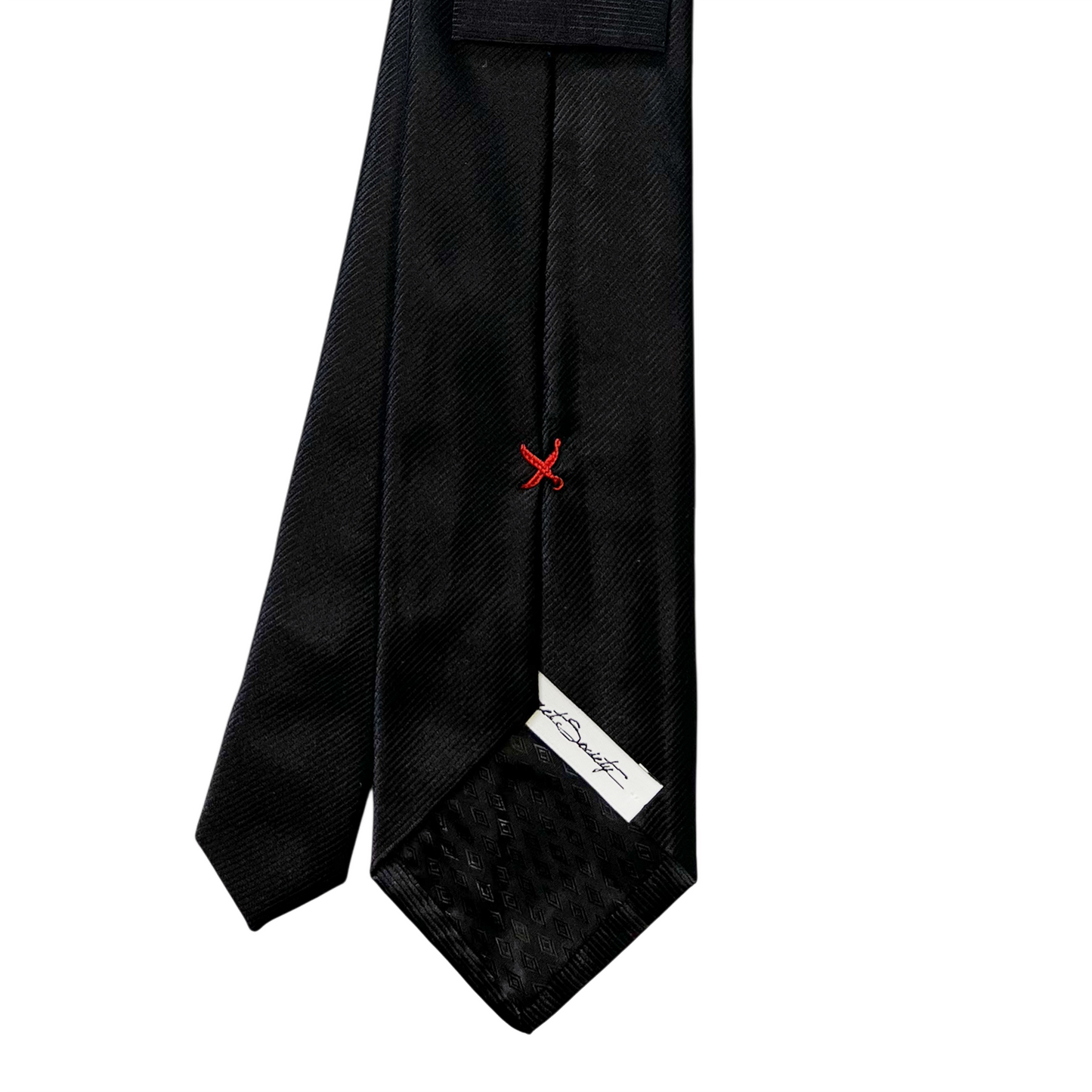Tie - Black Formal Twill