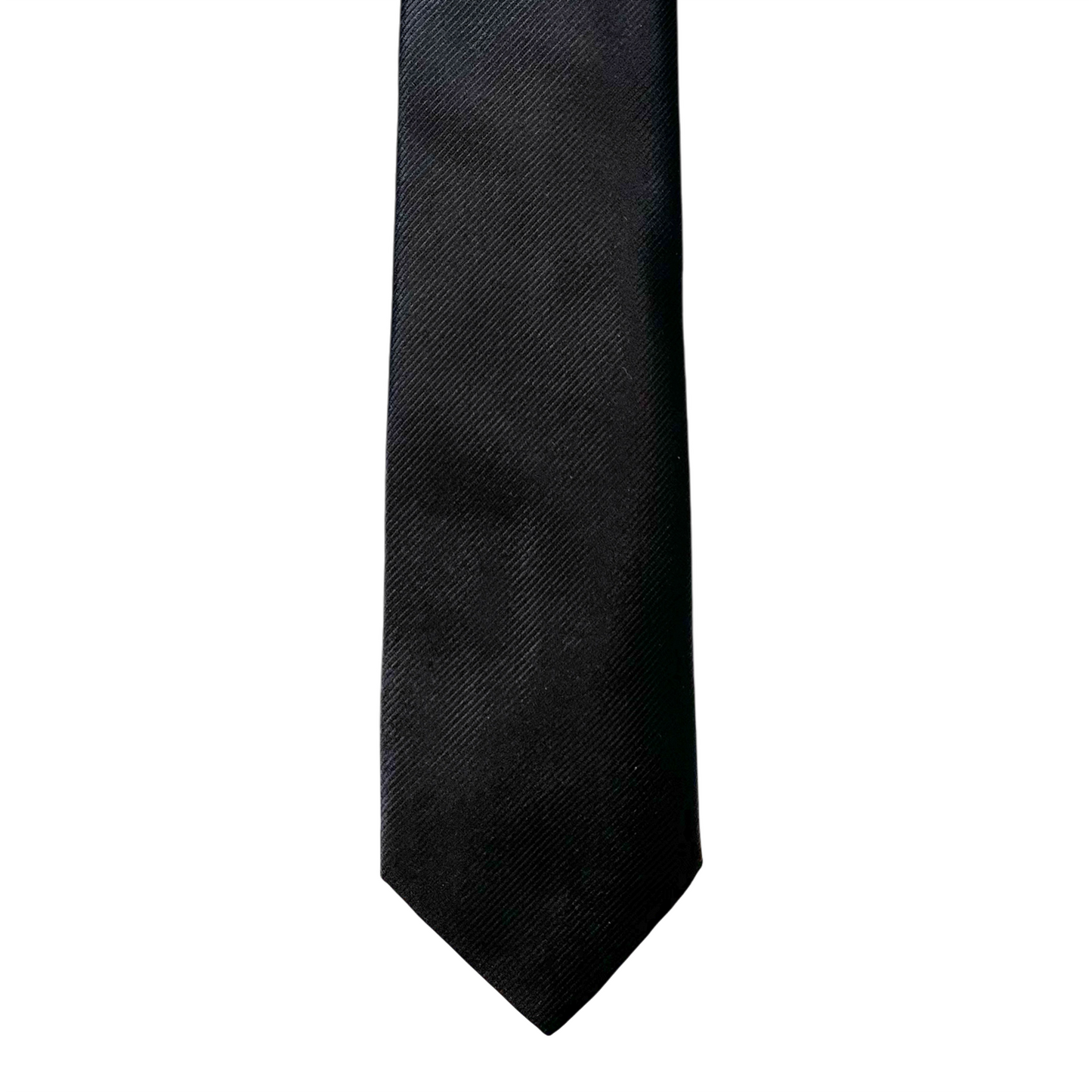 Tie - Black Formal Twill
