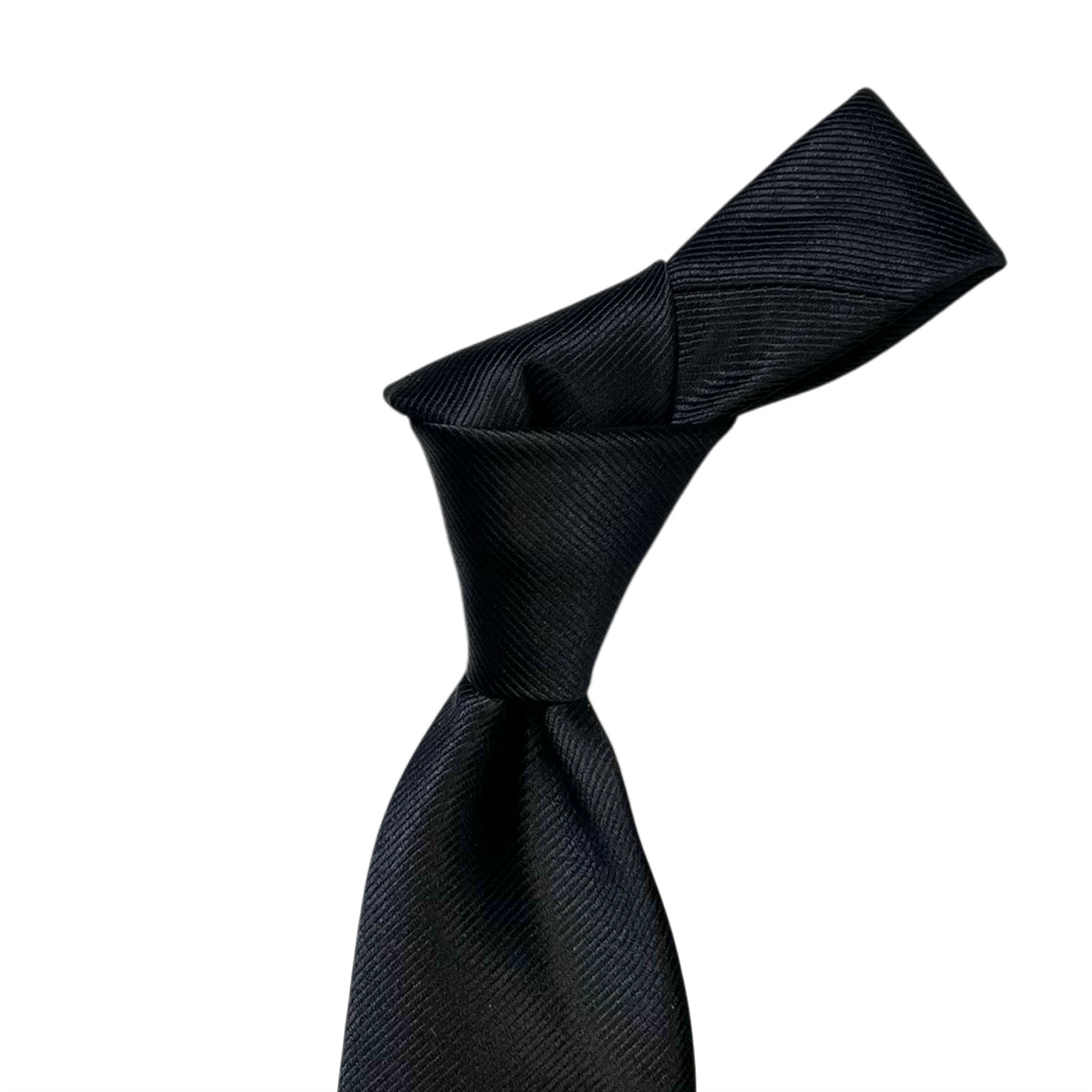 Tie - Black Formal Twill