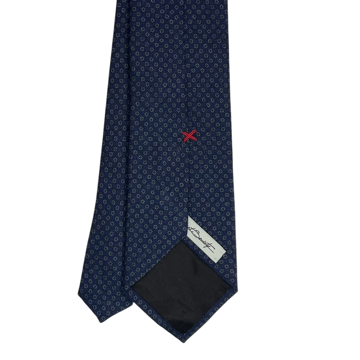 Tie - Blue Wool Daisy