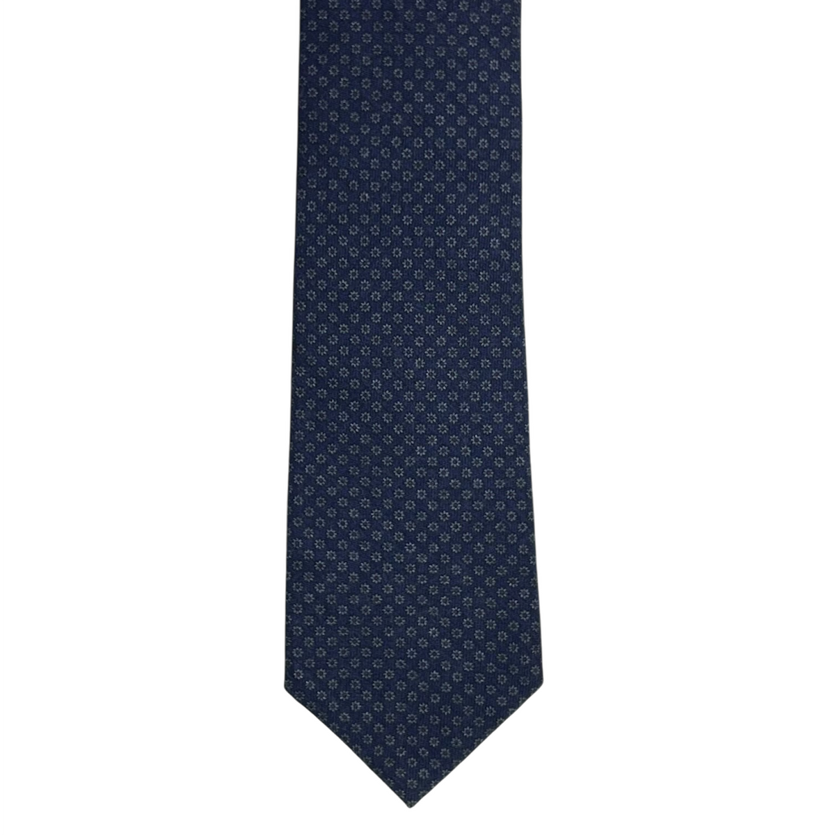 Tie - Blue Wool Daisy