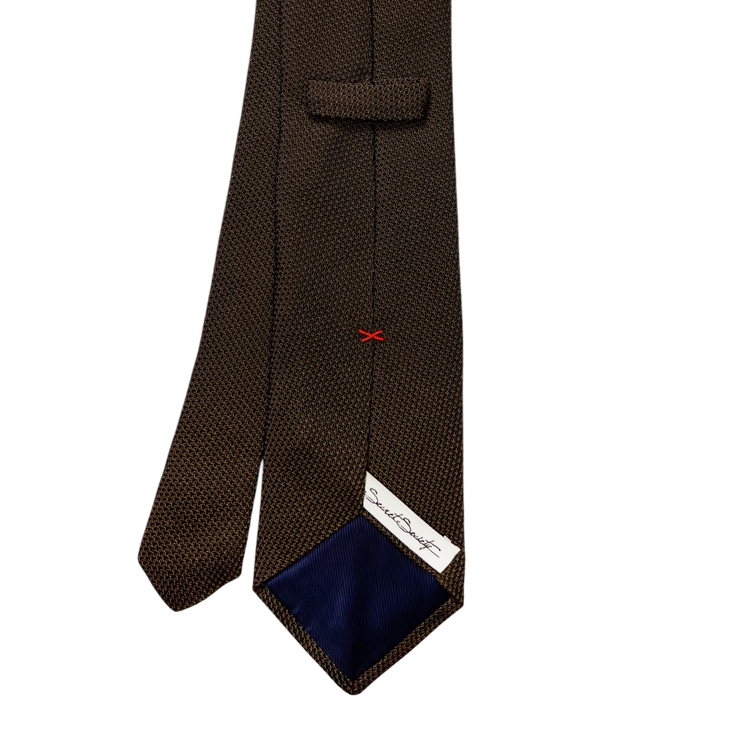 Tie - Chocolate Fine Grenadine