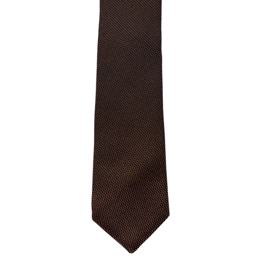 Tie - Chocolate Fine Grenadine
