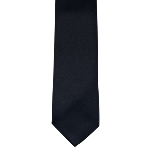 Tie - Dark Navy Formal Twill